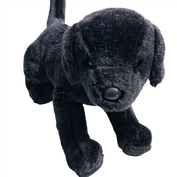 Douglas Cuddle Toy Black Dog Stuffed Animal Toy Plush - Picture 2 of 6